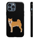 Shiba Inu Tough Cell Phone Cases, 33 Cases, Impact Resistant, 2 Layer Case, FREE Shipping, Made in USA!!