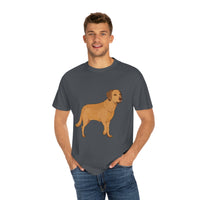 Chesapeake Bay Retriever Unisex Garment-Dyed T-shirt, S - 3XL, Cotton, Relaxed Fit, 16 Colors, FREE Shipping, Made in USA!!