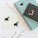 Australian Shepherd Sticker Sheets, 2 Image Sizes, 3 Image Surfaces, Water Resistant Vinyl, FREE Shipping, Made in USA!!