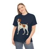 Brittany Unisex Heavy Cotton Tee, Men's, Women's, 17 Colors, S-2XL, Made in the USA!!  FREE Shipping!!