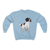 English Springer Spaniel Unisex Heavy Blend™ Crewneck Sweatshirt, 7 Colors, S - 2XL, Loose Fit, Cotton/Polyester, Made in the USA!!