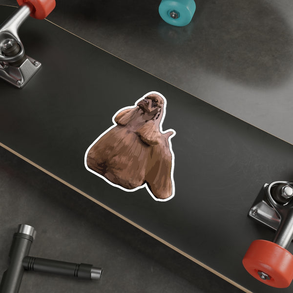Cocker Spaniel Die-Cut Stickers, Water Resistant Vinyl, 5 Sizes, Matte Finish, Indoor/Outdoor, FREE Shipping, Made in USA!!
