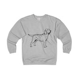 Labrador Retriever Sweatshirt, Unisex Heavyweight Fleece Crew