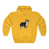 Australian Shepherd Unisex Heavy Blend™ Hooded Sweatshirt, S-3XL, 12 Colors, Cotton/Polyester, Medium Fabric, FREE Shipping, Made in USA!!