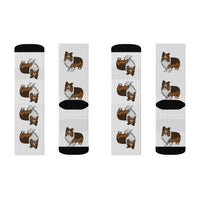 Shetland Sheepdog Sublimation Socks