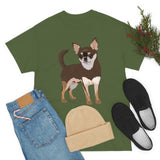 Chihuahua Unisex Heavy Cotton Tee, S - 5XL, 12 Colors, 100% Cotton, Made in the Usa, Free Shipping!!