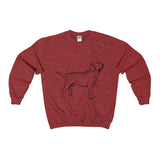 Labrador Retriever Sweatshirt Unisex Heavy Blend™ Crewneck Sweatshirt