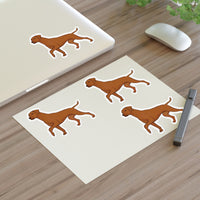 Rhodesian Ridgeback Sticker Sheets, 2 Sizes, Water Resistant Vinyl, Indoor/Outdoor, FREE Shipping, Made in USA!!