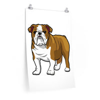 Bulldog Premium Matte vertical posters