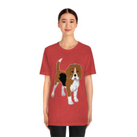 Beagle Unisex Jersey Short Sleeve Tee, XS - 3XL, 11 Colors, FREE Shipping, Made in USA!!