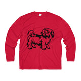 Shih Tzu Men's Long Sleeve Moisture Absorbing Tee