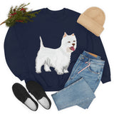 West Highland White Terrier Unisex Heavy Blend™ Crewneck Sweatshirt, S - 5XL, Cotton/Polyester, FREE Shipping, Made in USA!!