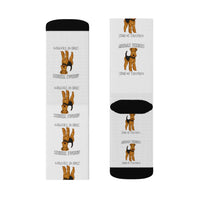 Airedale Terrier Sublimation Socks