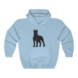 Cane Corso Unisex Heavy Blend™ Hooded Sweatshirt, Cotton and Polyester, 12 Colors, S - 5XL, Made in the USA!!