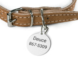Personalized Customized Pet Tag, Double Side Print, Solid Metal, Dog Tag, Metal Clip Included, FREE Shipping, Made in USA!!
