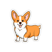 Pembroke Welsh Corgi Die-Cut Stickers, Water Resistant Vinyl, 5 Sizes, Matte Finish, Indoor/Outdoor, FREE Shipping, Made in USA!!