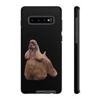 Cocker Spaniel Tough Cell Phone Cases, Dual Layer Protection, 19 Types, Made in the USA!!