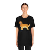 Golden Retriever Unisex Jersey Short Sleeve Tee