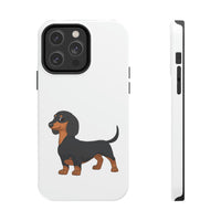 Dachshund Case Mate Tough Phone Cases, Impact Resistant, Wireless Charging, FREE Shipping, Made in USA!!