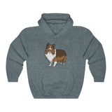 Shetland Sheepdog Unisex Heavy Blend™ Hooded Sweatshirt