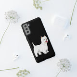 West Highland White Terrier Tough Cell Phone Cases, Impact Resistant, Matte or Glossy, FREE Shipping, Made in USA!!