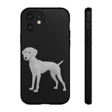 Weimaraner Tough Cell Phone Cases