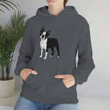 Boston Terrier Unisex Heavy Blend™ Hooded Sweatshirt, S - 5XL, 12 Colors, Cotton/Polyester, FREE Shipping, Made in USA!!