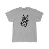 German Shepherd Men's Short Sleeve Tee, S - 5XL, 9 Colors, Cotton, Light Fabric, Relaxed Fit, FREE Shipping, Made in USA!!