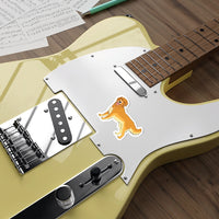Golden Retriever Die-Cut Stickers, Water Resistant Vinyl, 5 Sizes, Matte Finish, Indoor/Outdoor, FREE Shipping, Made in USA!!