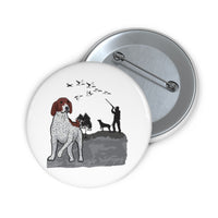 German Shorthaired Pointer Pin Buttons