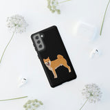 Shiba Inu Tough Cell Phone Cases, 33 Cases, Impact Resistant, 2 Layer Case, FREE Shipping, Made in USA!!