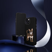 Chihuahua Cell Phone Tough Cases, iPhone, Samsung, 2 Layer Case, Impact Resistant, Made in the USA!!