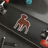 Vizsla Die-Cut Stickers, Indoor and Outdoor Use, Waterproof, Matte Finish, FREE Shipping, Made in the USA!!