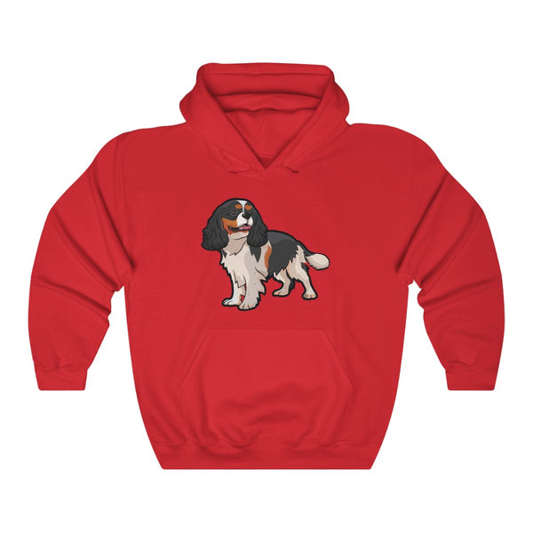Tricolor Cavalier King Charles Spaniel Unisex Heavy Blend™ Hooded Sweatshirt