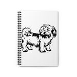 Shih Tzu Spiral Notebook - Ruled Line