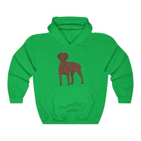 Vizsla Unisex Heavy Blend Hooded Sweatshirt, 11 Colors, S - 5XL, FREE Shipping, Made in the Usa!!