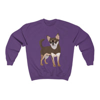 Chihuahua Unisex Heavy Blend™ Crewneck Sweatshirt, Cotton, Polyester, Loose Fit, S - 5XL, 12 Colors, Made in the USA!!