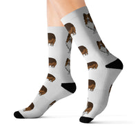 Shetland Sheepdog Sublimation Socks