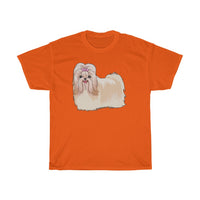 Havanese Unisex Heavy Cotton Tee, Made in the USA!!