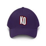 Knockouts Twill Hat, 100% Cotton, Adjustable Velcro Closure, 10 Colors, FREE Shipping, Made in the USA!!