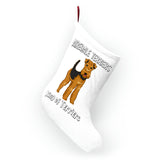 Airedale Terrier Christmas Stockings, FREE Shipping, Made in USA!!