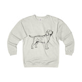 Labrador Retriever Sweatshirt, Unisex Heavyweight Fleece Crew