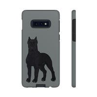 Cane Corso Tough Cell Phone Cases, Two Layers for Protection, Impact Resistant, Made in the USA!!