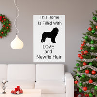 Newfoundland Premium Matte vertical posters, 7 Sizes, Fine Art Paper, Matte Finish, Indoor Use, FREE Shipping, Made in USA!!