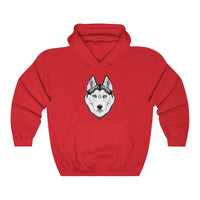 Siberian Husky Unisex Heavy Blend™ Hooded Sweatshirt, S - 5XL, 12 Colors, FREE Shipping, Made in USA!!