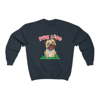 Pug Sweatshirt, Unisex Heavy Blend™ Crewneck Sweatshirt