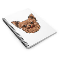 Yorkshire Terrier Spiral Notebook - Ruled Line
