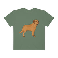 Chesapeake Bay Retriever Unisex Garment-Dyed T-shirt, S - 3XL, Cotton, Relaxed Fit, 16 Colors, FREE Shipping, Made in USA!!