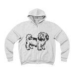 Shih Tzu Unisex Sponge Fleece Full-Zip Hoodie