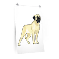Mastiff Premium Matte vertical posters, 7 Sizes, Can Add Text, Personalization, Matte Finish, Made in the USA!!